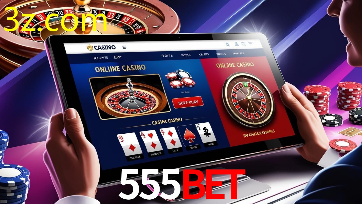 Slots no Site 555BET.COM